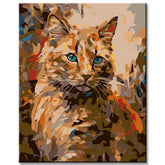 Paint by Numbers Somali Cat